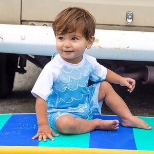 Ocean Breeze Kids Rashguard Set